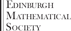 Edinburgh Mathematical Society